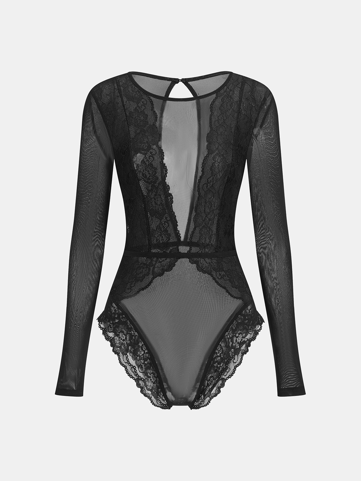 Noir Élise Lace Bodysuit