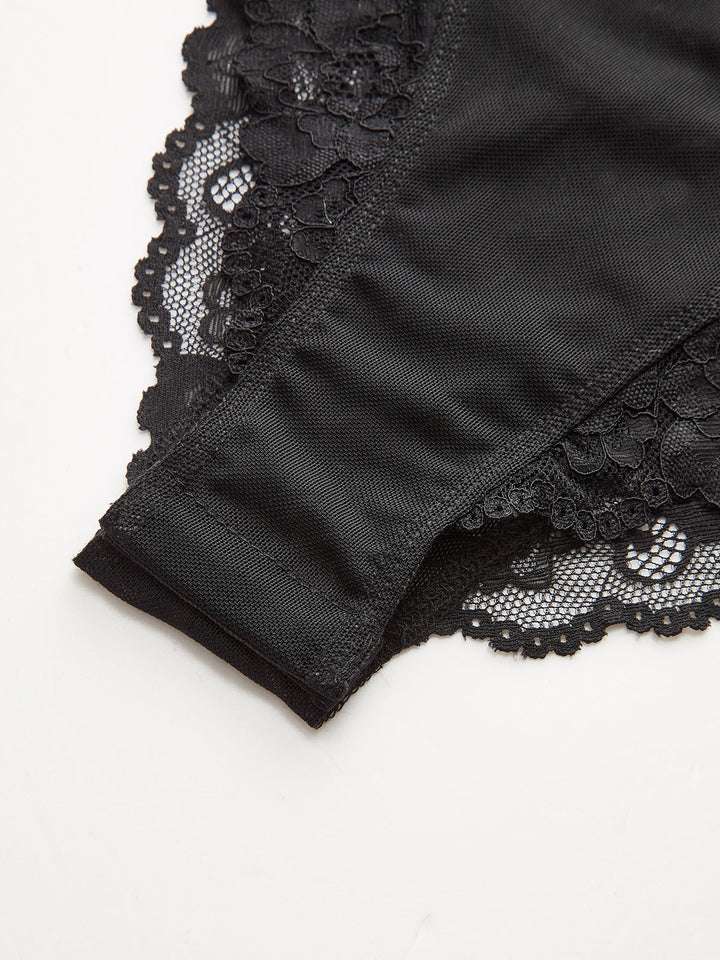 Noir Élise Lace Bodysuit