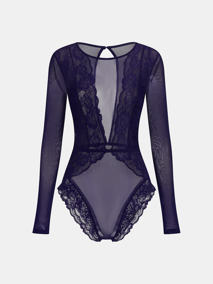 Noir Élise Lace Bodysuit